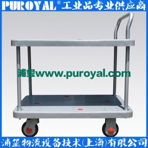 静音手推车 银PLA150-T2