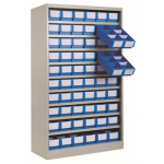 防静电零件盒存储柜(含60个零件盒)  不带门1050×500×1700