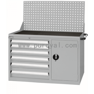 标准型门抽组合工具柜带挂板,ELS-276A
